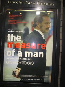 The Measure Of A Man poster at Lincoln Plaza Cinemas in New York